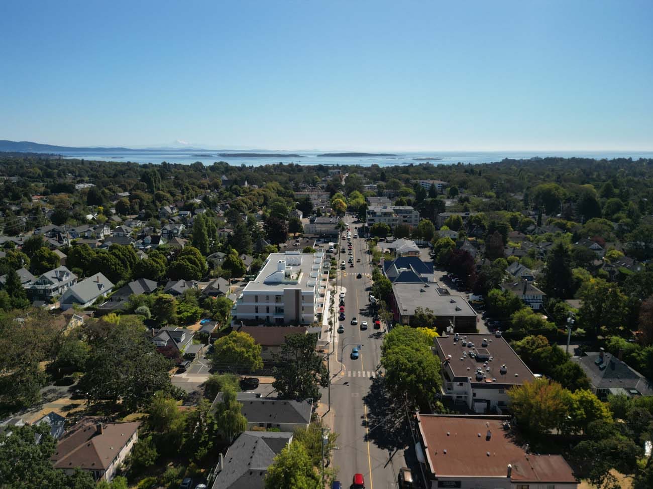 default 1502 - 1508 Davie Street - aerial view