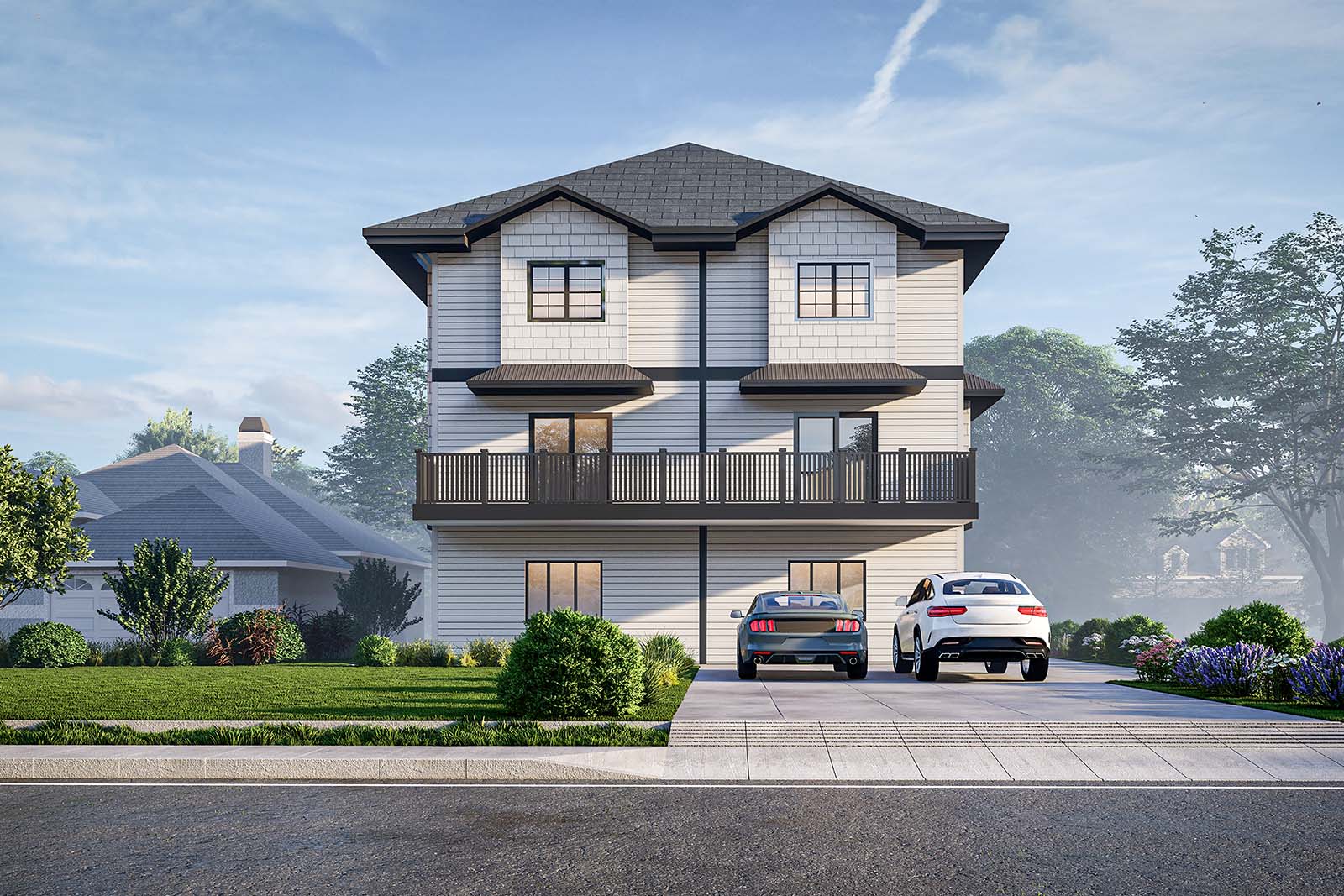 913 Dale Street - Exterior Rendering